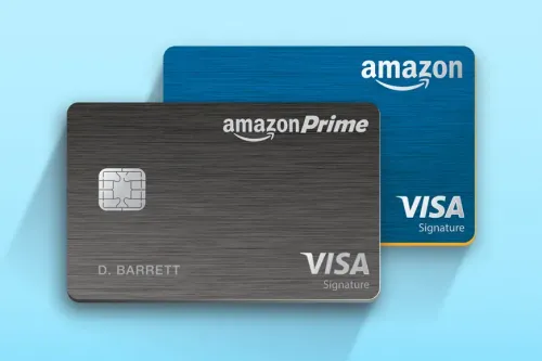 Amazon prime rewards visa signature card.